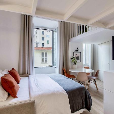Suede Promenade Duplex Apartment At 1 Min From The Sea 2 Bathrooms Nisa Exterior foto