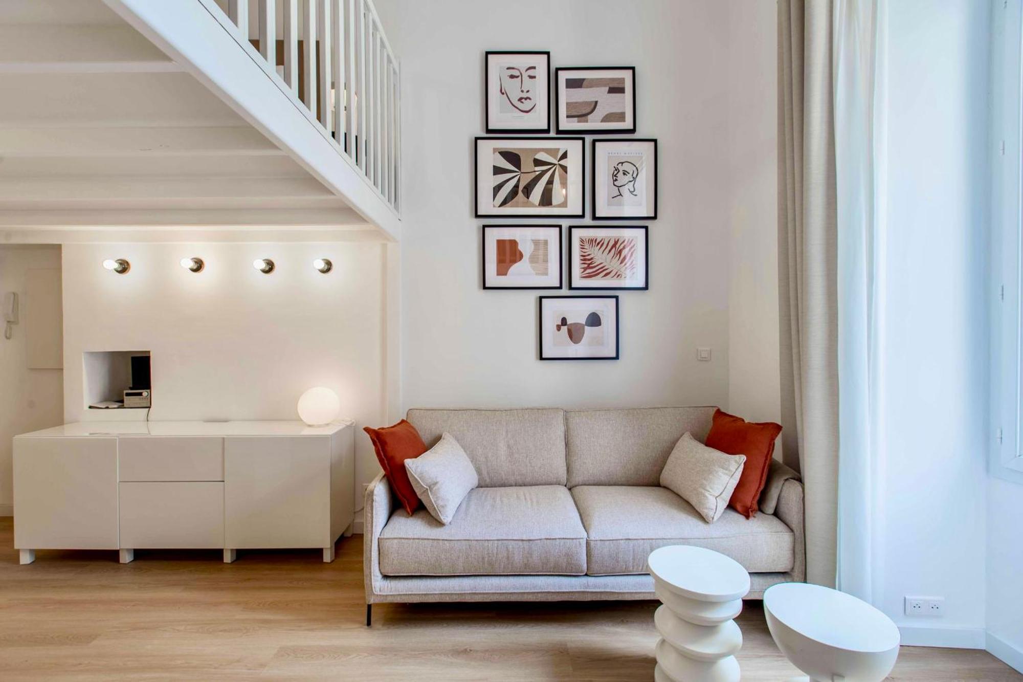 Suede Promenade Duplex Apartment At 1 Min From The Sea 2 Bathrooms Nisa Exterior foto